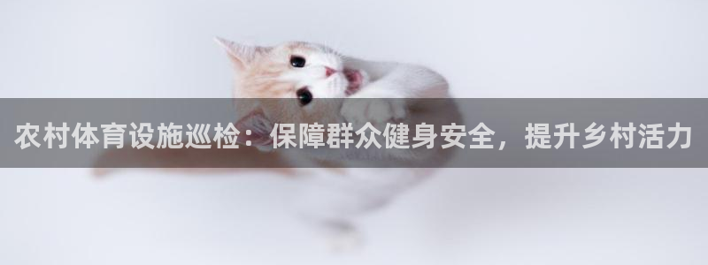 意昂体育3招商电话地址：农村体育设施巡检：保障群众健