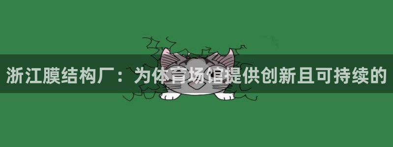 意昂3集团E.ON：浙江膜结构厂：为体育场馆提供创新