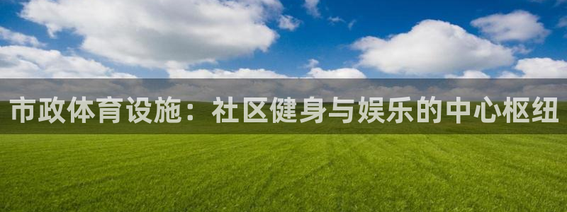 海南意昂体育3：市政体育设施：社区健身与娱乐的中心枢