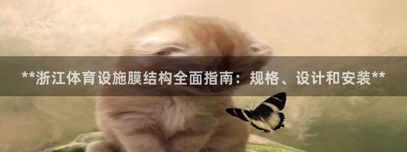 意昂3代理：**浙江体育设施膜结构全面指南：规格、设