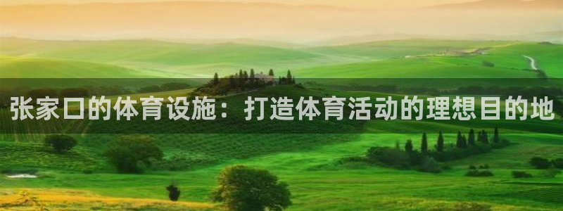 意昂体育3是干嘛的公司：张家口的体育设施：打造体育活