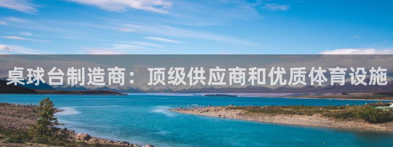 意昂3集团官网首页网址：桌球台制造商：顶级供应商和优