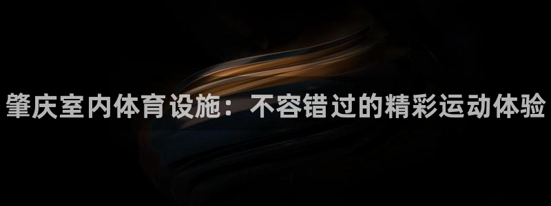 意昂体育3平台注册流程图：肇庆室内体育设施：不容错过